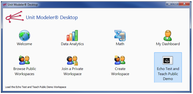 Unit Modeler Desktop for new users